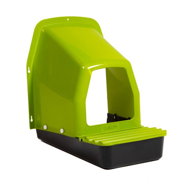 Ponedero plastico con cubeta flashy – accesorio para animales GAUN