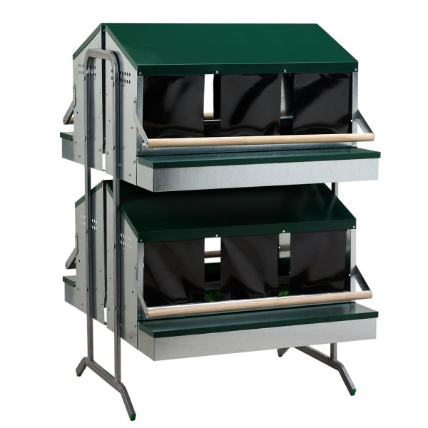Bateria ponederos 75 cm 2 caras – accesorio para animales GAUN