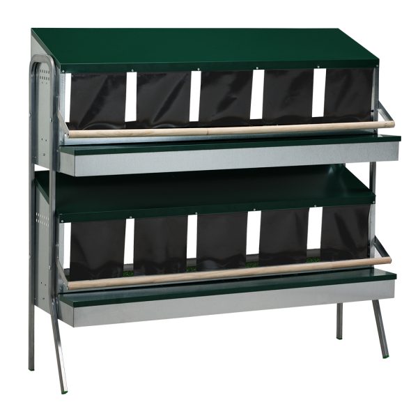 Bateria ponederos 125 cm 1 cara – accesorio para animales GAUN