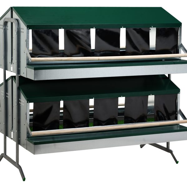 Bateria ponederos 125 cm 2 caras – accesorio para animales GAUN
