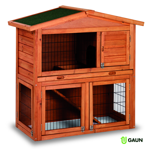 Caseta madera conejos modelo Praga
