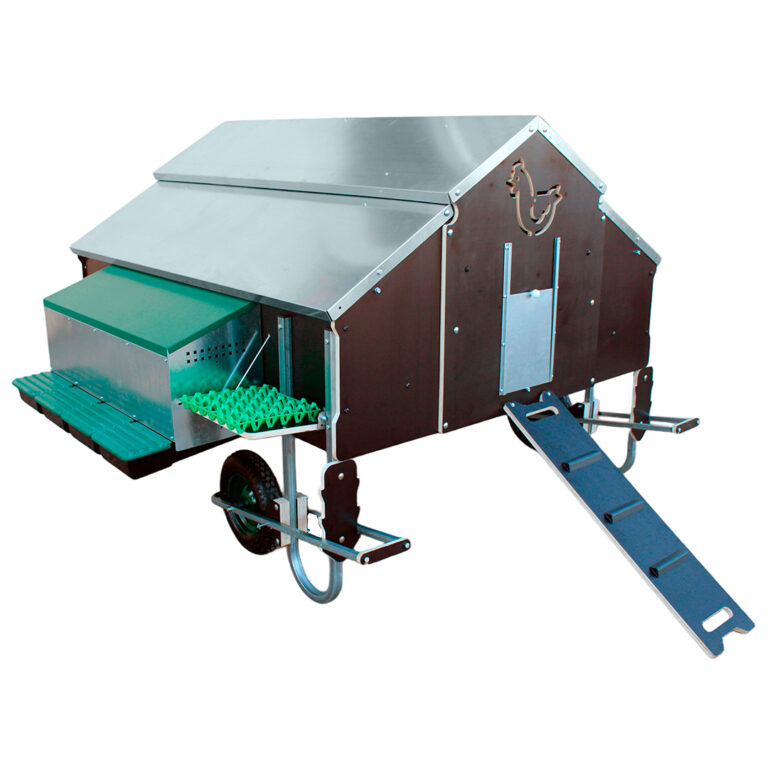 Gallinero movil 1 5 x 1 8 mts – accesorio para animales GAUN