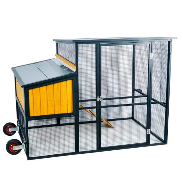Fortaleza movil gallinas – jaula para animales GAUN