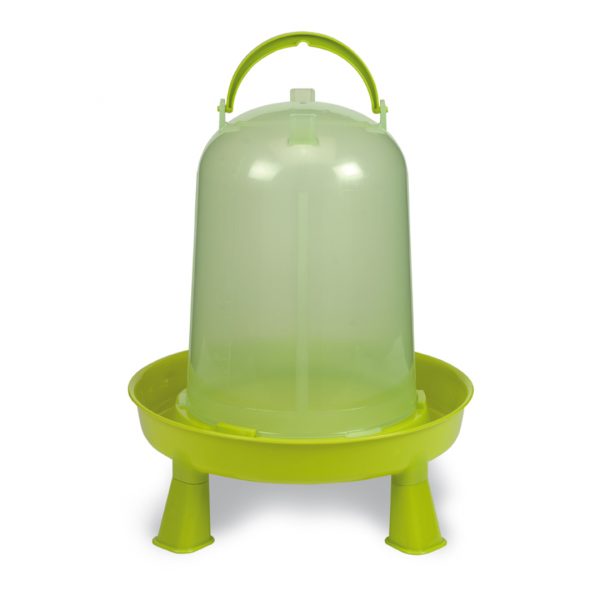 Bebedero aves eco 15 l con patas pistacho – bebedero para animales GAUN