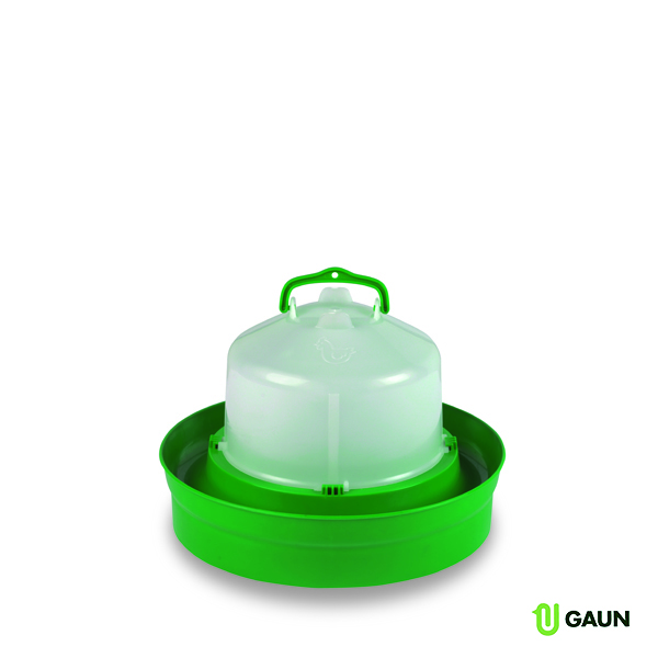 Bebedero premium 5 l. base profunda (verde)