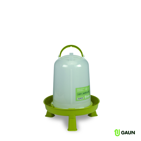 Bebedero aves bio 8 l. con patas
