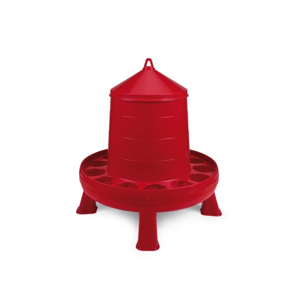 Tolva plastico aves 2 kg con patas – comedero para animales GAUN