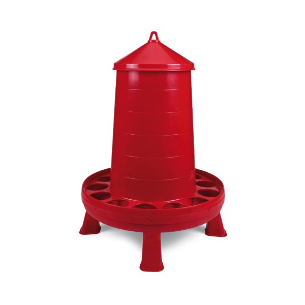 Tolva plastico aves 2 kg con patas – comedero para animales GAUN
