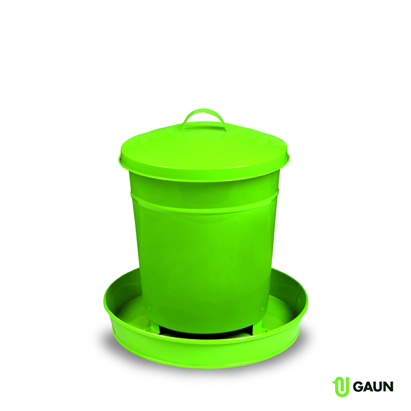 Comedero aves pintado 4 kg.