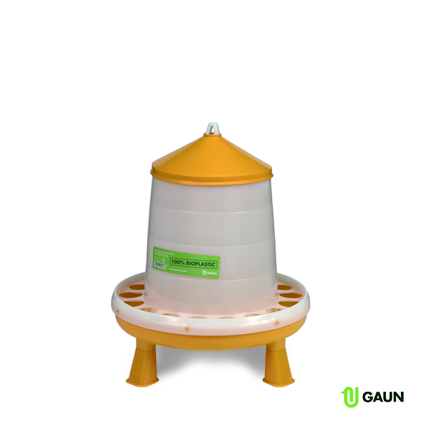 Bio poultry feeder 8 kg. with legs