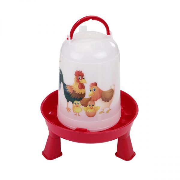 Tolva aves eco 5 l. con patas Happy Range