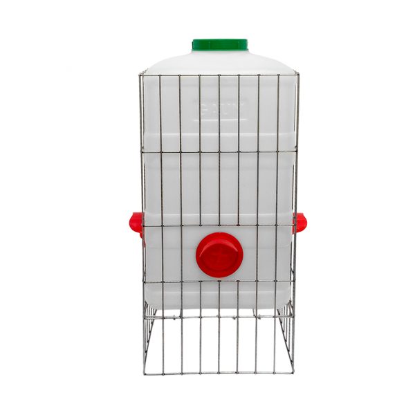 Comedero gallinas diy con deposito 30 l – comedero para animales GAUN