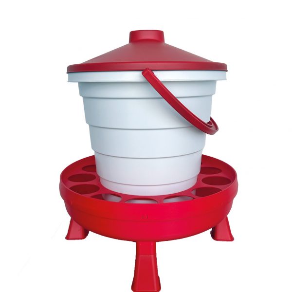 Comedero cubo 20 l. con patas