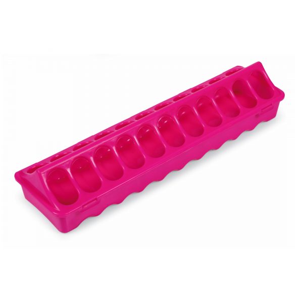 Comedero de suelo 40 cms rosa – comedero para animales GAUN