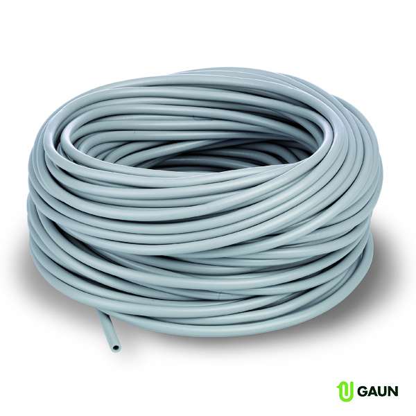 Tubo flexible gris 5 x 8 mm.