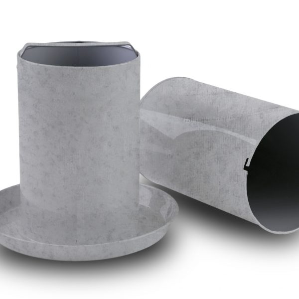 Bebedero chapa aves 4 lts doble pared – bebedero para animales GAUN