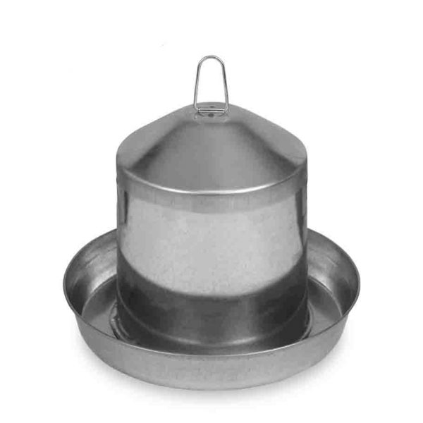 Bebedero chapa aves 4 lts doble pared – bebedero para animales GAUN