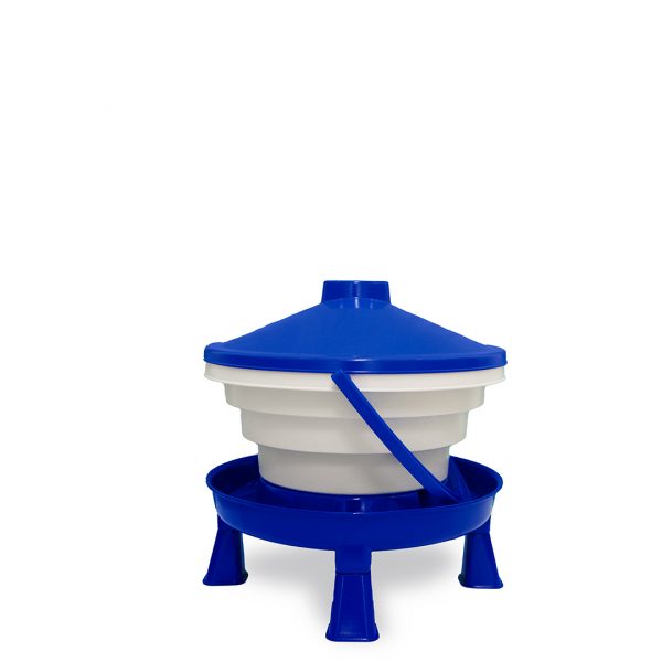 Bebedero cubo 10 l con patas – bebedero para animales GAUN