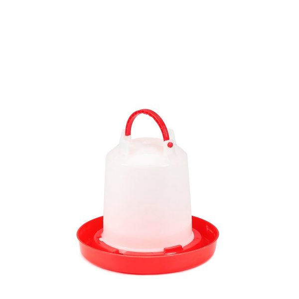 Plastic chicken drinker 3 l basic range – accesorio para animales GAUN