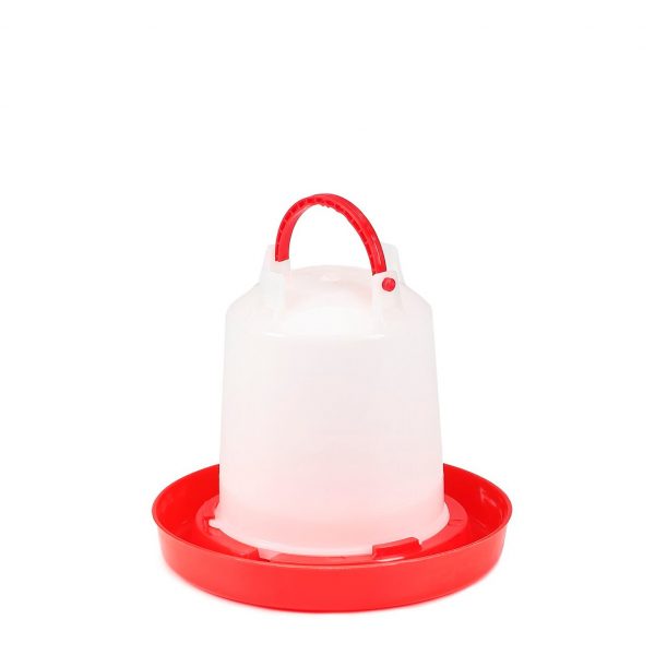 Plastic chicken drinker 3 l basic range – accesorio para animales GAUN
