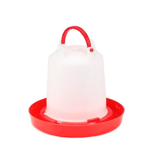 Plastic chicken drinker 3 l basic range – accesorio para animales GAUN