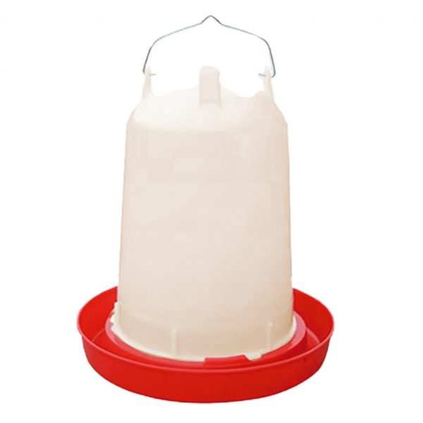 Plastic chicken drinker 3 l basic range – accesorio para animales GAUN