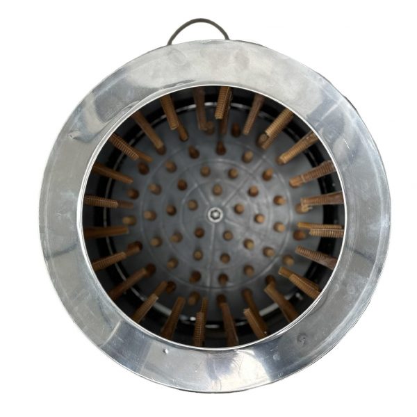 Desplumadora cilindrica acero inoxidable – accesorio para animales GAUN