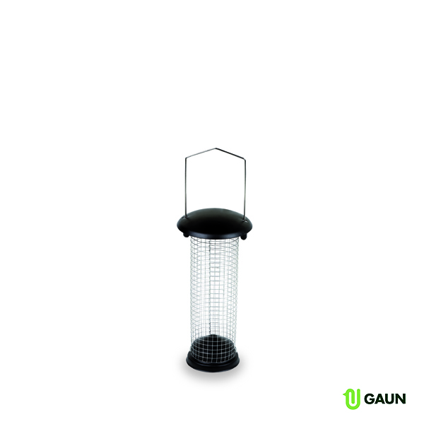 Comedero metálico para cacahuetes