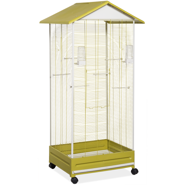 Pajarera 430 oliva crema – jaula para animales GAUN