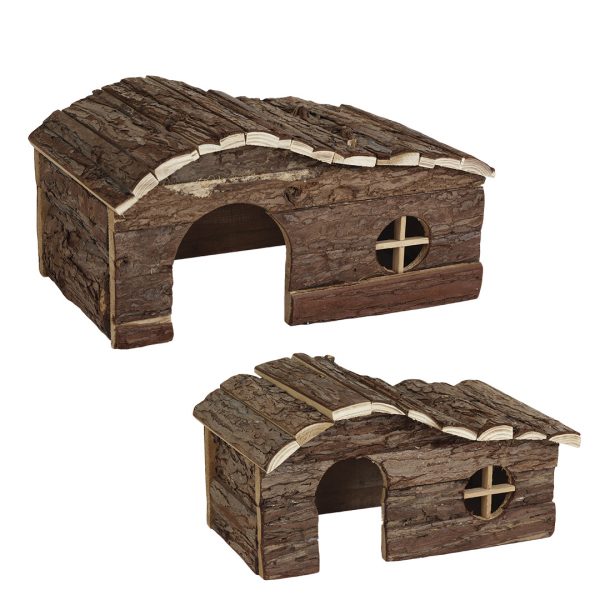 Kit casetas roedores madera – accesorio para animales GAUN