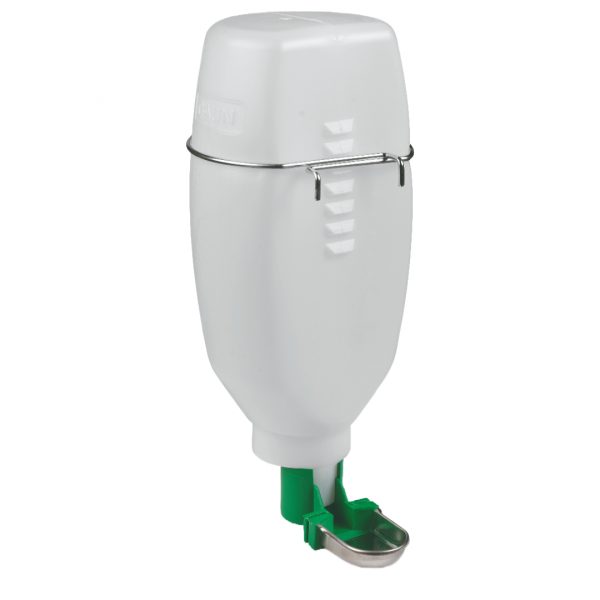 Bebedero gaun con botella 3 lts – bebedero para animales GAUN