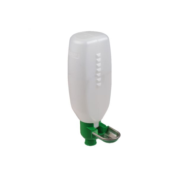 Bebedero gaun con botella 3 lts – bebedero para animales GAUN