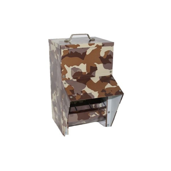 Tolva exterior aves mod burdeos 10 l camuflaje – comedero para animales GAUN
