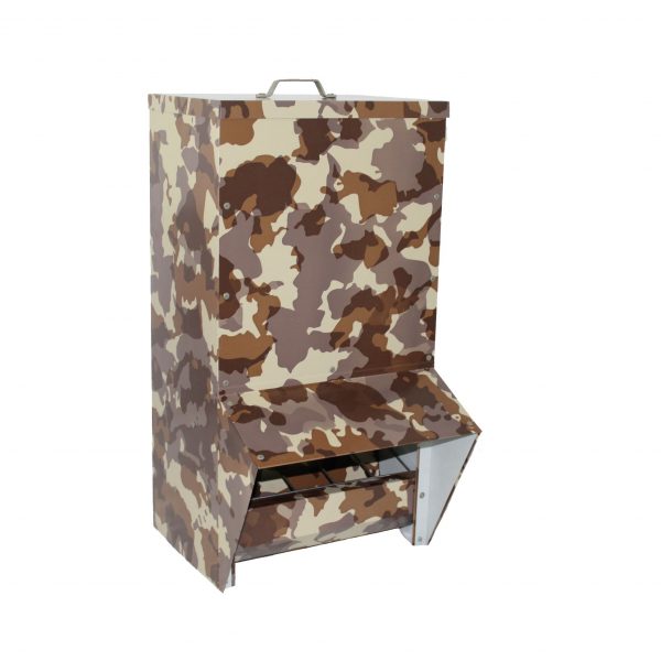 Tolva exterior aves mod burdeos 20 l camuflaje – comedero para animales GAUN