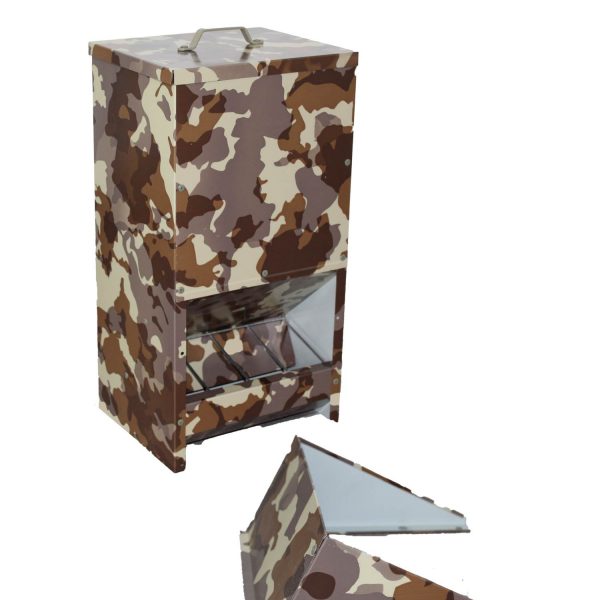 Tolva exterior aves mod burdeos 20 l camuflaje – comedero para animales GAUN