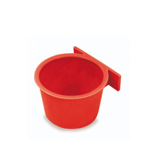 Comedero bebedero palomos 1 hueco verde – comedero para animales GAUN