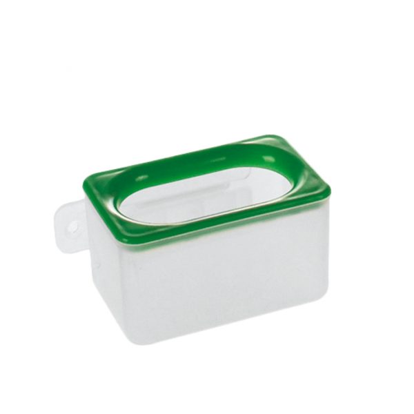 Comedero bebedero palomos 1 hueco verde – comedero para animales GAUN