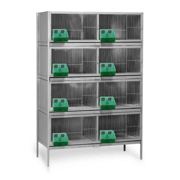 Pelechero criadero palomas 8 departamentos – accesorio para animales GAUN