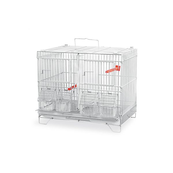 Jaulon canarios 2 departamentos 40 cms – jaula para animales GAUN