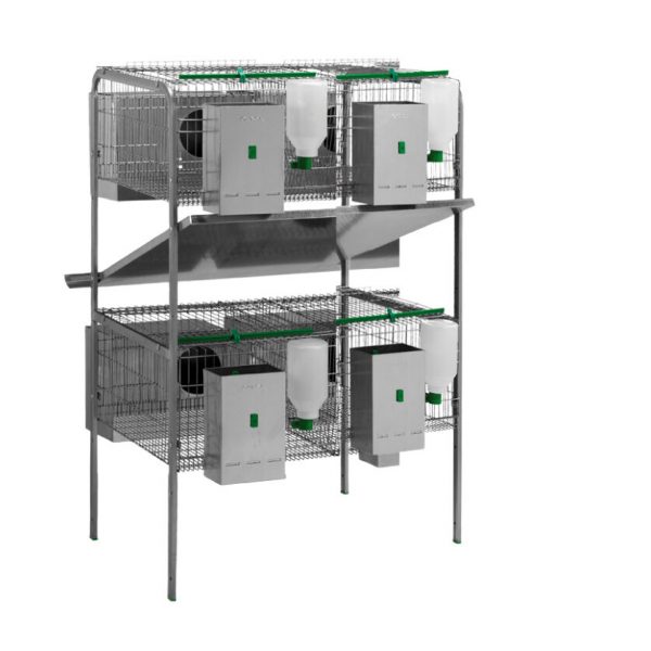 Bateria codornices 1 cesta ampliacion – jaula para animales GAUN
