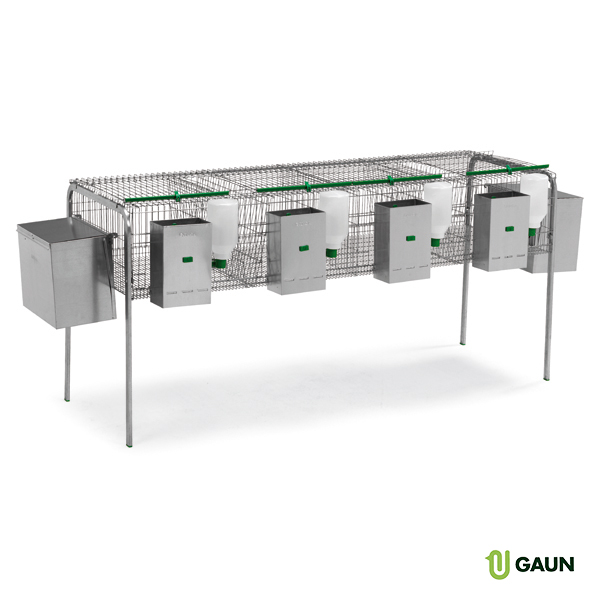 Rabbit cage model Giralda - 2 nests 2 comp.