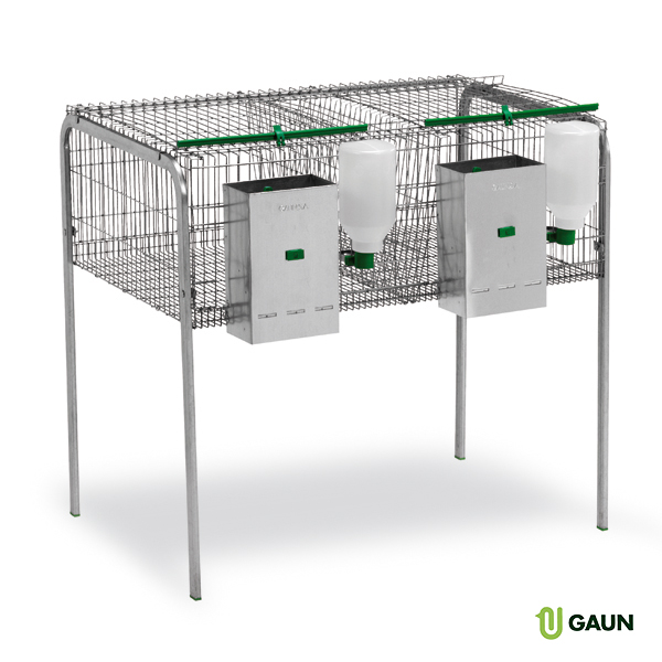 Cage à lapins mod. Segura - 2 com.