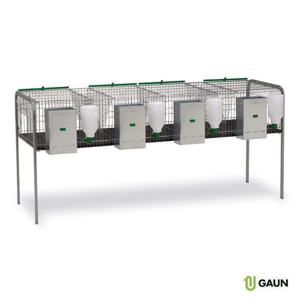 Rabbit cage model Baracaldo - 4 compartments