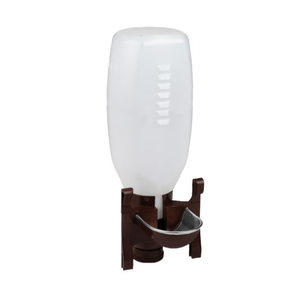 Bebedero gaun con botella 3 lts – bebedero para animales GAUN