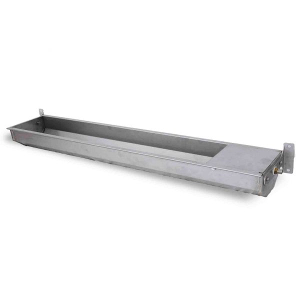 Bebedero canal ovino 2 mt inox – bebedero para animales GAUN