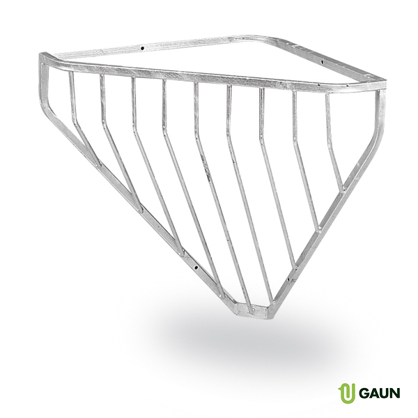 Forrajera caballos esquina galvanizado