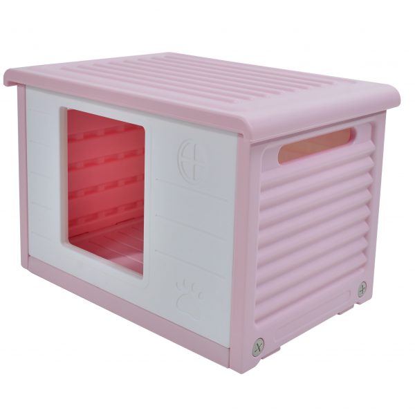 Casetas mascotas mod confort rosa – accesorios para perros GAUN