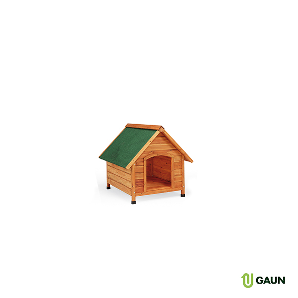 Caseta madera techo 2 aguas pequeña