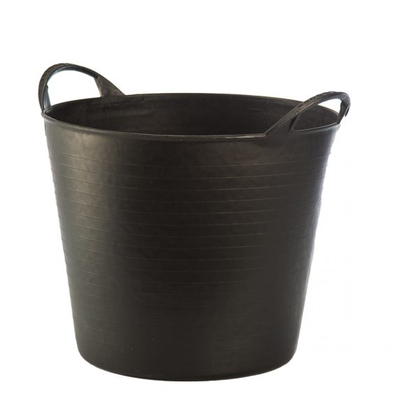 Capazo 26 lt negro reciclado – accesorio para animales GAUN