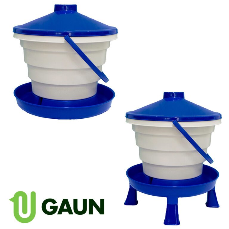 Bebederos aves cubo para gallinas hidratacion facil segura y limpia para tu granja – accesorio para animales GAUN